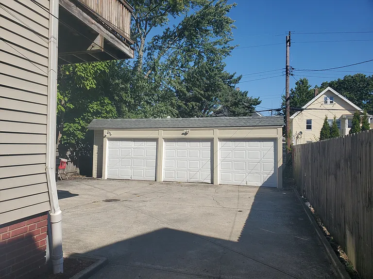Garage space included