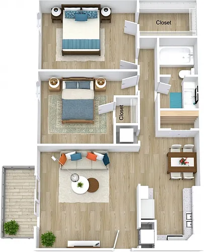 Floor plan B1