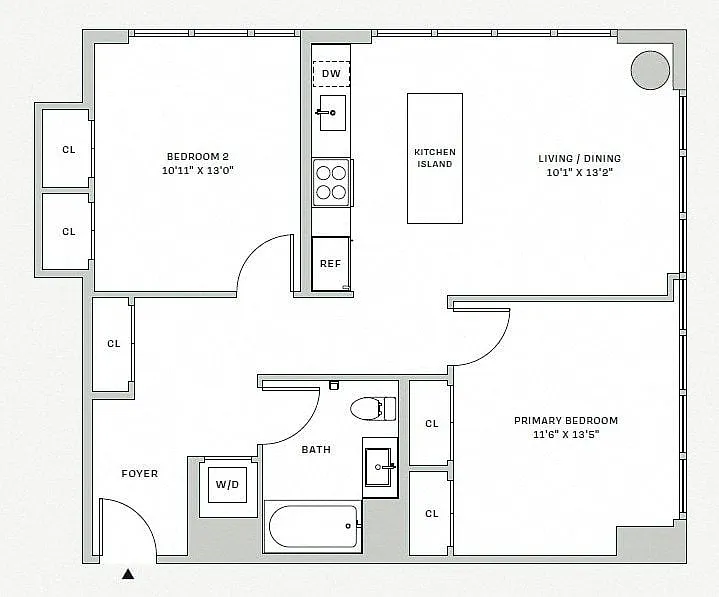 Floor plan B1A