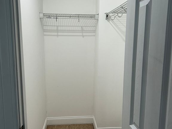 private walk-in closet