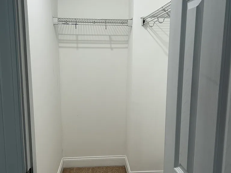 private walk-in closet