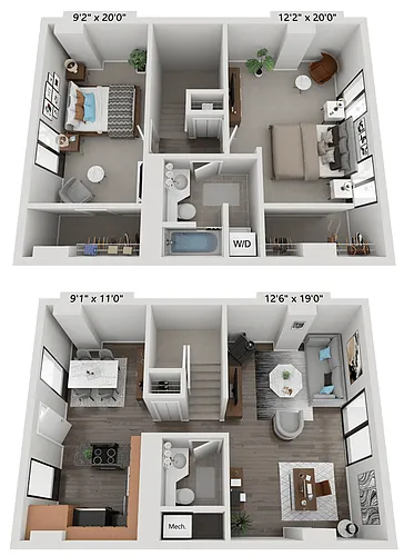 Floor plan TOWNHOME
