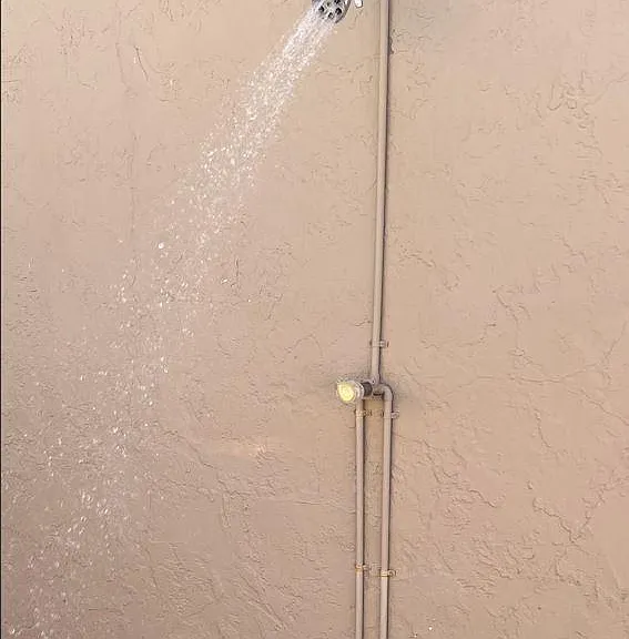 Outdoor shower