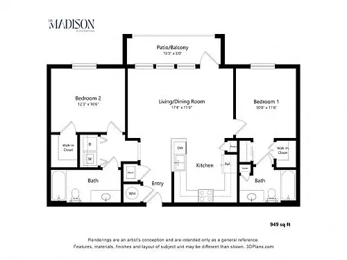 Floor plan B2