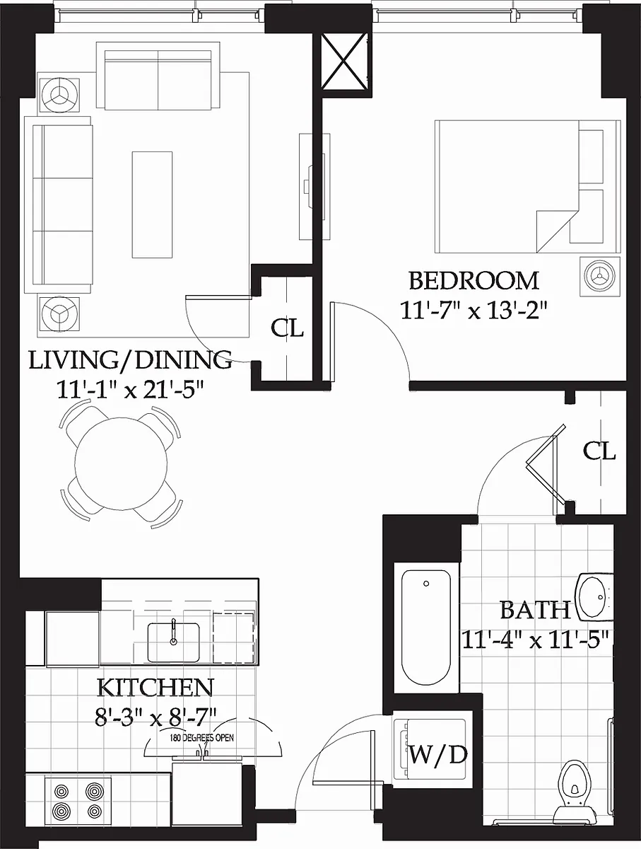 Floor plan Asteria 1A HC