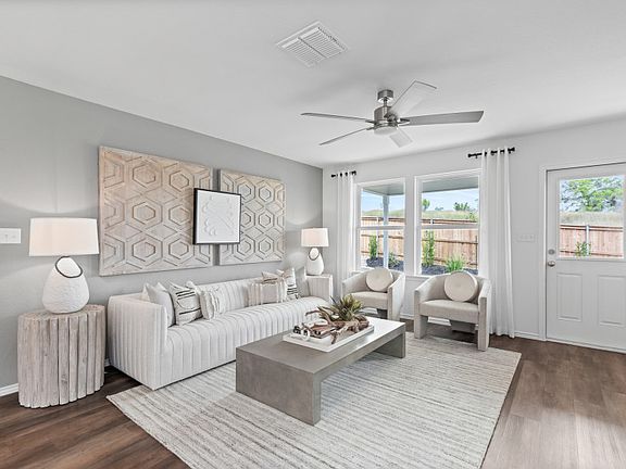 Gathering Room Overlooking the Backyard