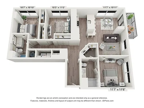 Floor plan C2
