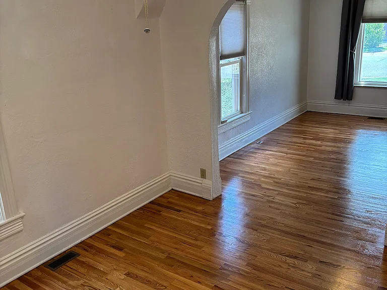 Dining room and living room