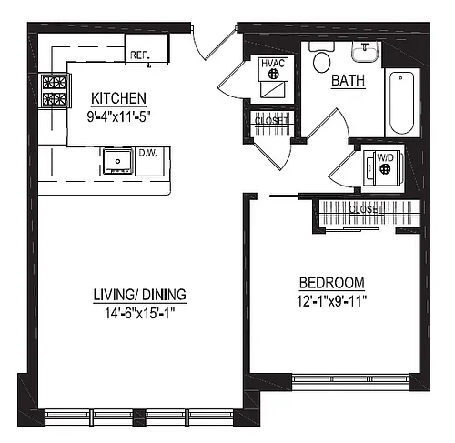 Floor plan 11B