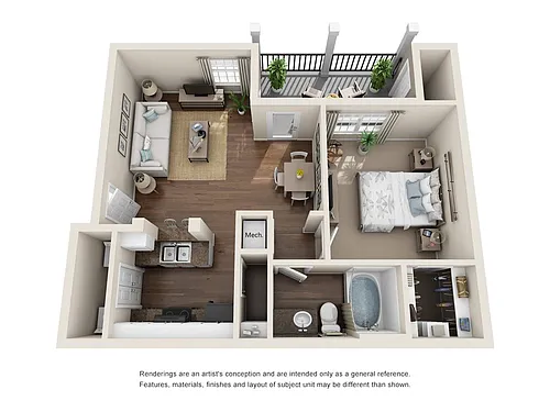 Floor plan Tributary