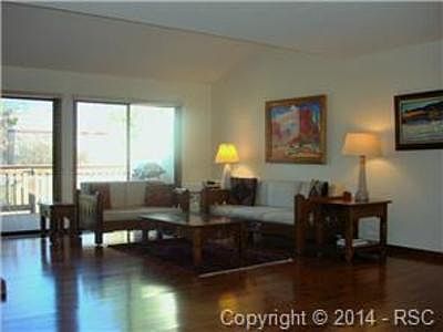 Living Room with Wood Floors