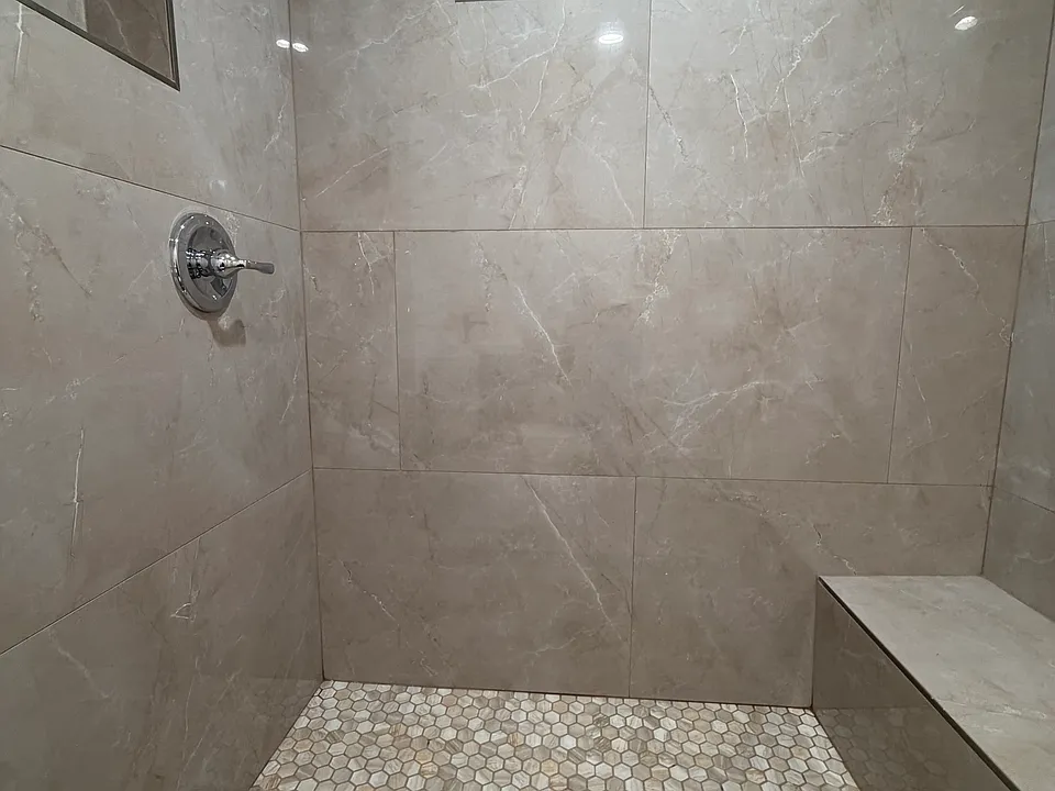Brand new shower
