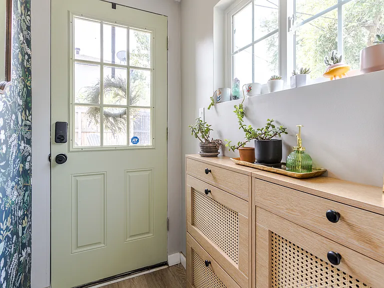 Mud room, back entry