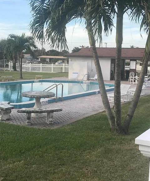 Large pool