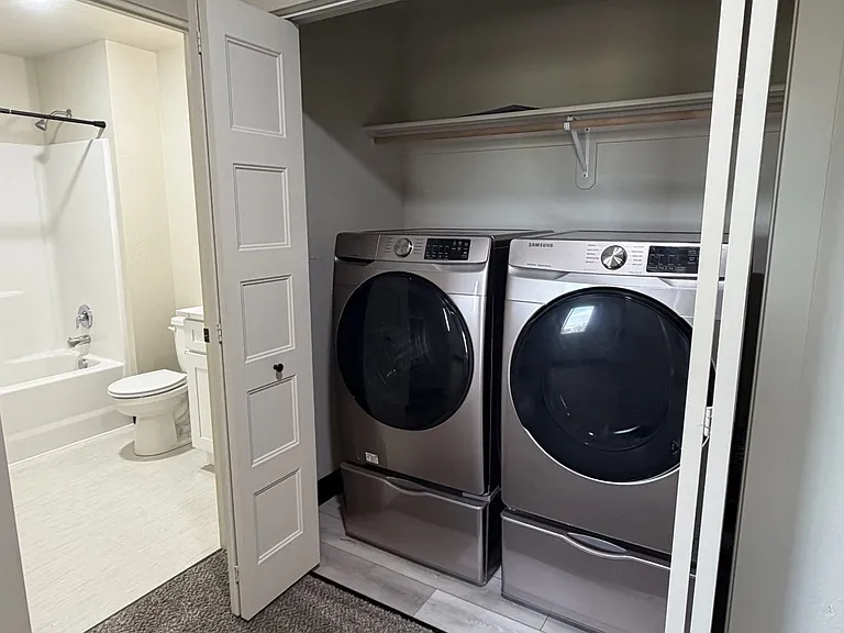 Laundry closet