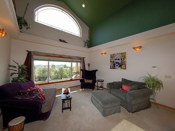 Soaring Ceilings Living Room
