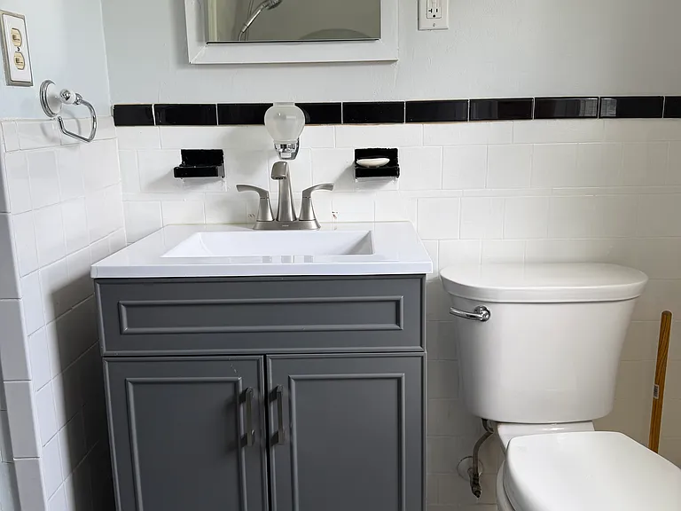 New Vanity and Medicine Cabinet