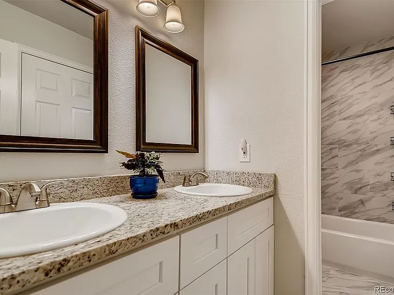 2nd floor bathroom. Jack and Jill sink.
