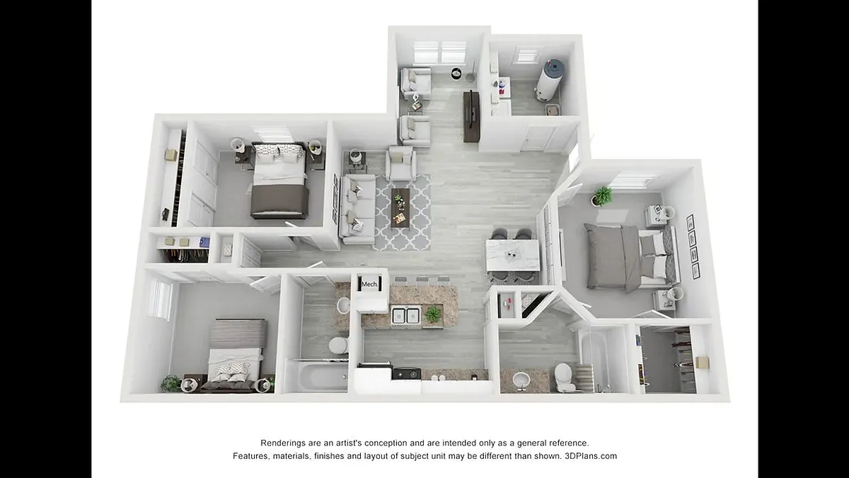 Floor plan The Madison