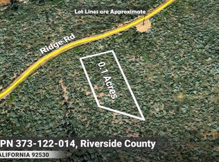 1 Ridge Rd, Lake Elsinore, CA 92530