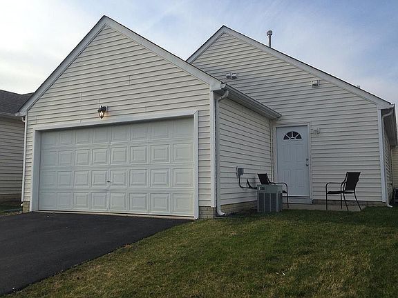Two car attached garage.