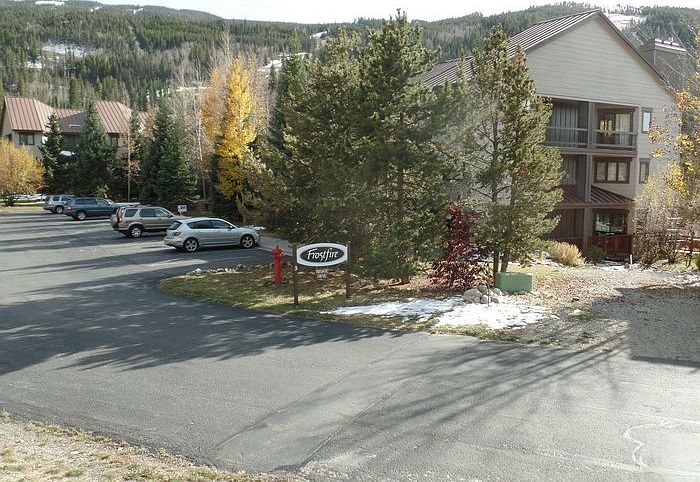 Entrance to Frostfire Condo