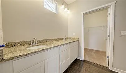 Master Bathroom Dual Vanity