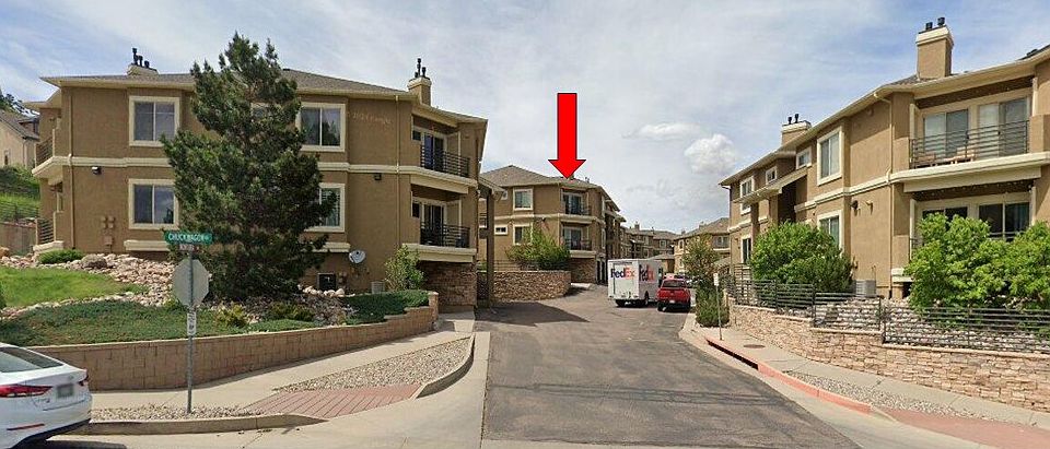 Entrance to Saddleback Ridge. Condo is on the 3rd floor.