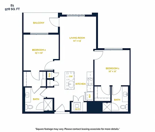 Floor plan B1