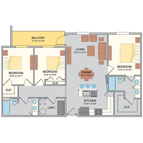 Floor plan Mosaic