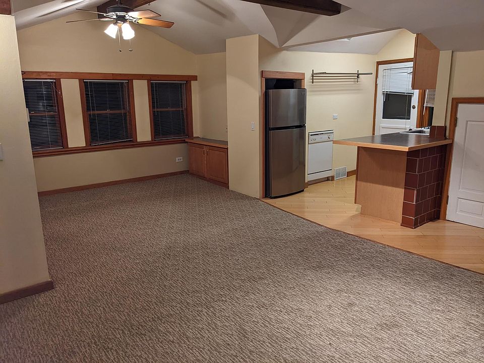 living room + kitchen