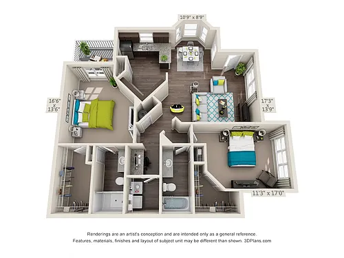 Floor plan B4