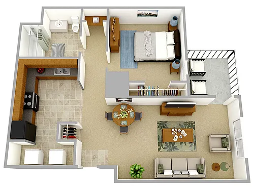 Floor plan Hawthorn