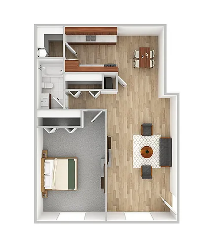 Floor plan Driftwood