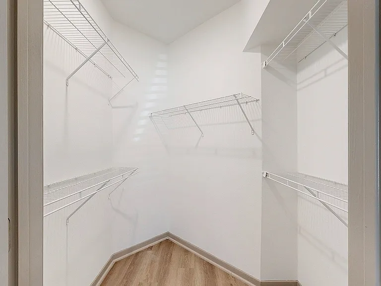 Spacious Walk-In Closet