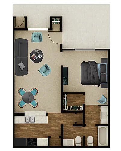 Floor plan A1