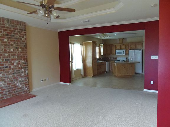 Living area to kitchen