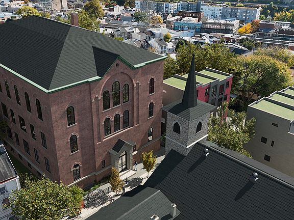 Heights Collection, Front Elevation and Partial view of Bell Collection