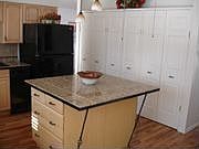 Large pantry and island