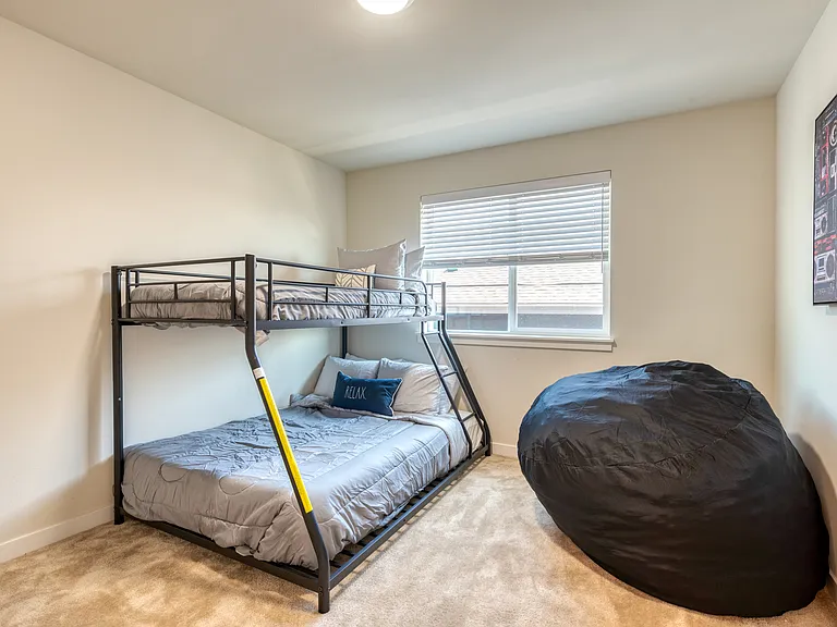 5th bedroom upstairs with bunk bed. (full and twin size). Kids will enjoy this room