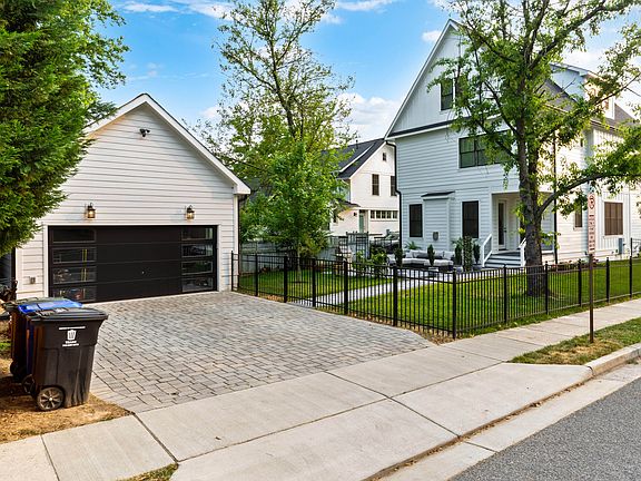oversized 2 car garageand private driveway