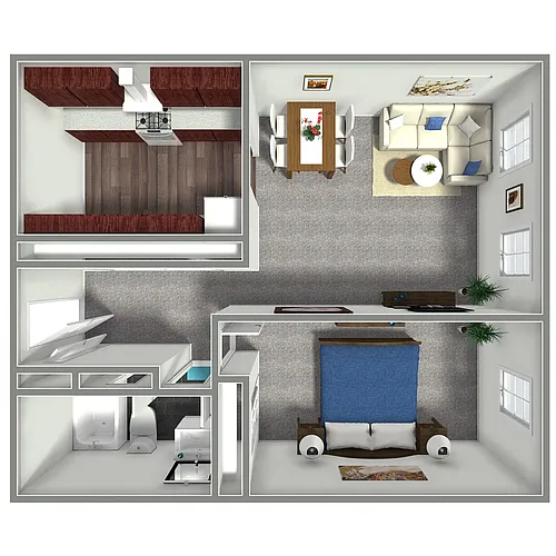 Floor plan The Davenport