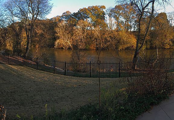 Pano view of Etowah River