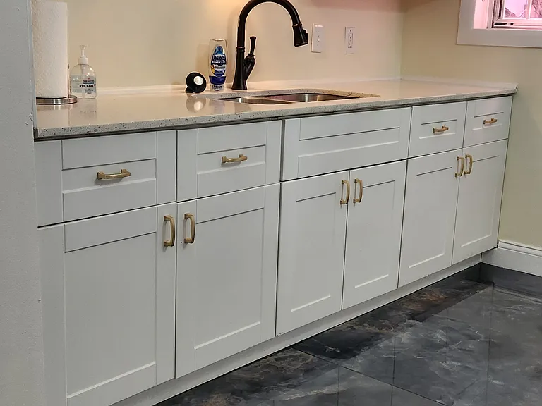 Lots of counter and cabinet space