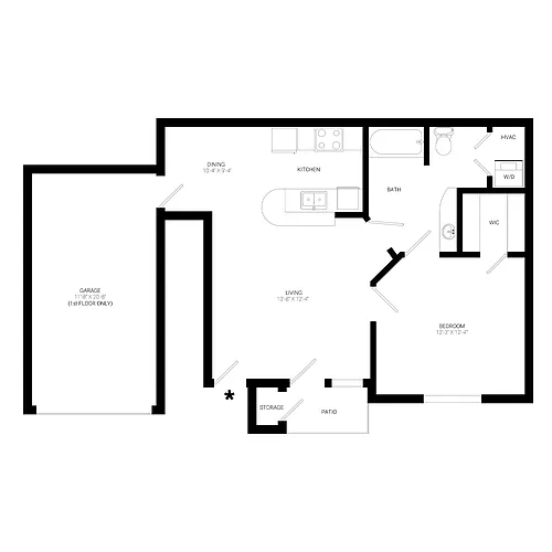 Floor plan Star