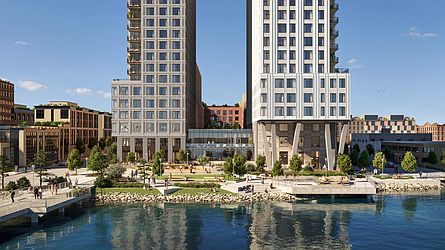 The Riverie at 18 India Street in Greenpoint