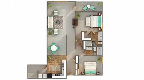 Floor plan The Wintergreen