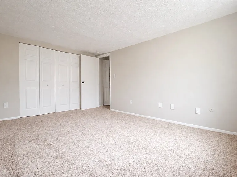 Carpeted 1/2 BR
