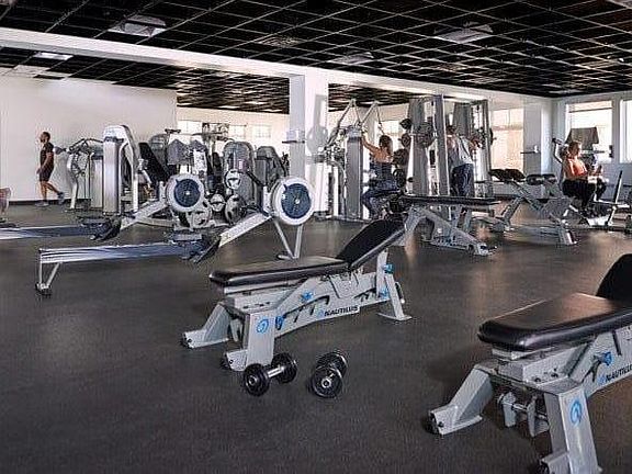 Gym at the Peloton