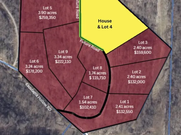 All Lots Esculapia Hollow Rd, Rogers, AR 72758